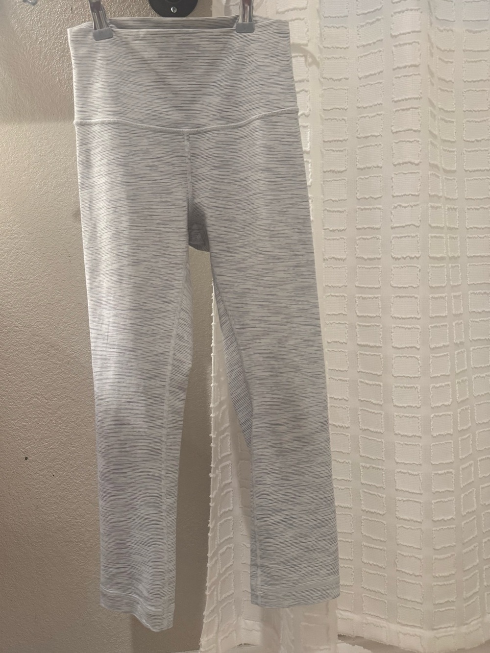 lululemon athletica Heather Light Grey High-Rise Leggings
